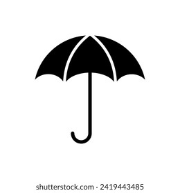 Umbrella icon vector. umbrella sign icon