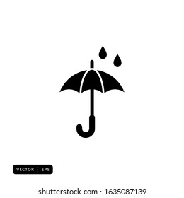 Umbrella Icon Vector - Sign or Symbol