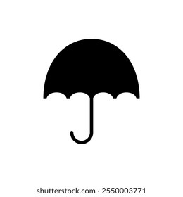 Umbrella icon vector. umbrella sign and symbol