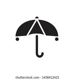 umbrella icon vector simple design