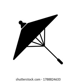 Umbrella icon vector simple design