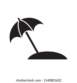 Umbrella icon vector symbol