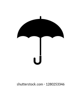 umbrella icon vector, umbrella symbol vector