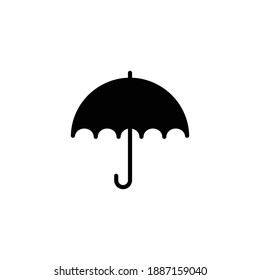 umbrella icon vector, umbrella symbol vector
