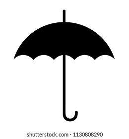 umbrella icon vector, symbol concept protect rain - vector  illustration - rainy weather
