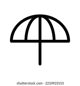 Icono del paraguas Icono Ilustración del diseño del vector