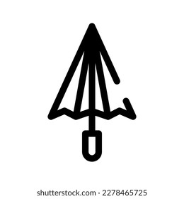 Umbrella Icon Vector Symbol Design Illustration