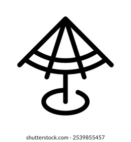 Umbrella Symbol Vektor Symbol Design Illustration