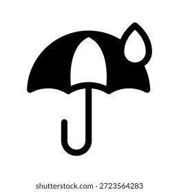 Umbrella Icon Vector Symbol Design Illustration