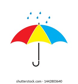 Umbrella icon vector symbol illustration