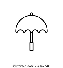 umbrella icon vector symbol isolated