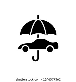 umbrella icon vector template