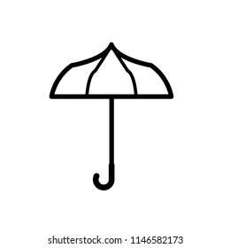 umbrella icon vector template