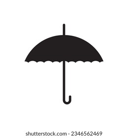 umbrella icon vector template illustration logo design