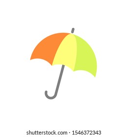 umbrella icon - Vector weather sign - protection illustration, umbrella isolated