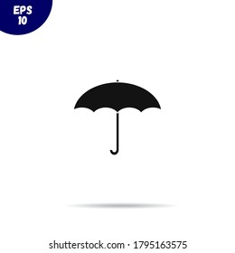 Umbrella icon vector.Protection sign symbol illustration