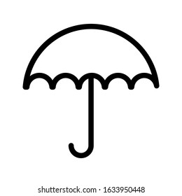 umbrella icon with a white background