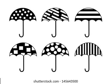 Umbrella icons