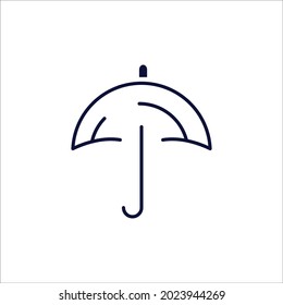 umbrella icons symbol vector elements for infographic web