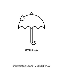 umbrella icons  symbol vector elements for infographic web