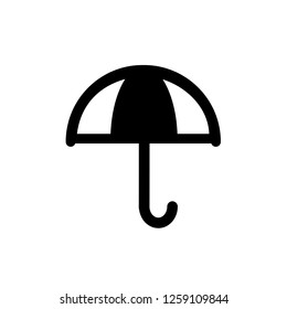Umbrella icon,vector illustration. Flat design style. vector umbrella icon illustration isolated on White background, umbrella icon Eps10. umbrella icons graphic design vector symbols.