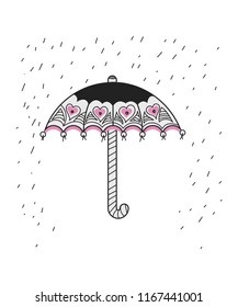 Umbrella Illustration Design