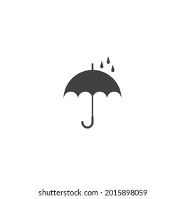 Umbrella illustration logo concept vector template