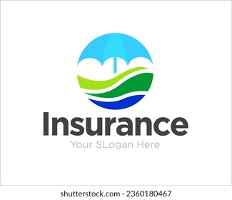 umbrella insurance logo designs for medical protection