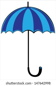 umbrella isolated on white background