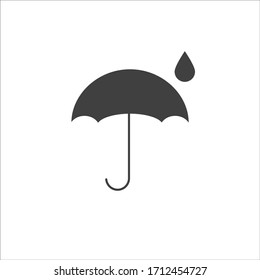 Umbrella isolated on white background. EPS10. Vector