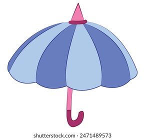 Umbrella isolated on white background