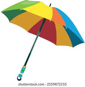 Umbrella isolated on white background