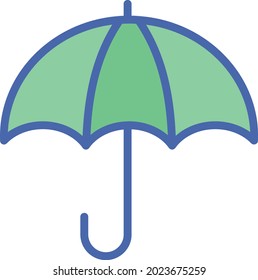 Umbrella Isolated Vector icon which can easily modify or edit

