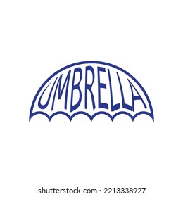 UMBRELLA-Logo-Design-Vektorgrafik