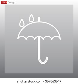 Umbrella line icon
