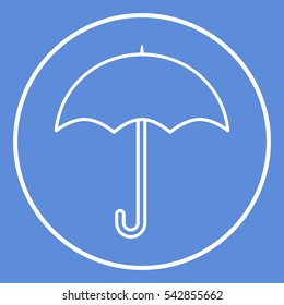 Umbrella line icon