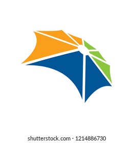 umbrella logo concept