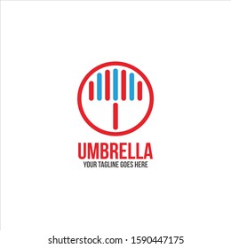 Umbrella logo cool, simple and clean