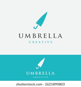 Umbrella logo design with a unique and creative concept.