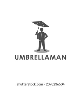 The Umbrella Logo Design Vector