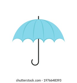 Umbrella logo design. Umbrella vector on white background.