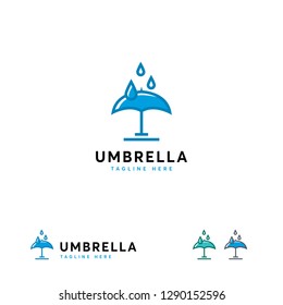 Umbrella logo designs vector, umbrella Icon