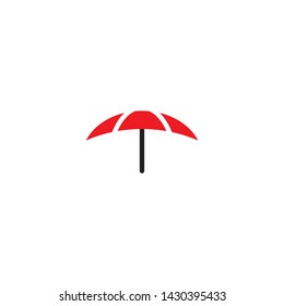Umbrella logo icon design vector template