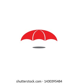 Umbrella logo icon design vector template