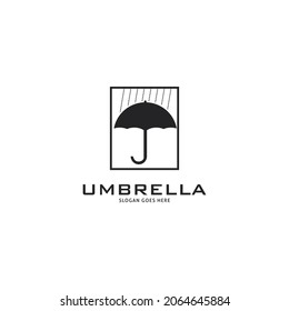 Umbrella Logo Icon Design Vector Template