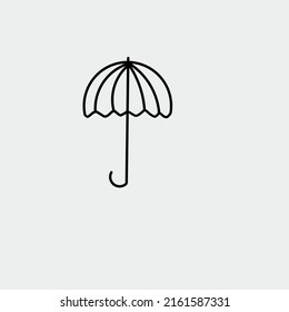 logo del paraguas, prepare un paraguas antes de que llueva