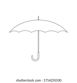 umbrella logo stock illustration design