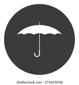 umbrella logo stock illustration design