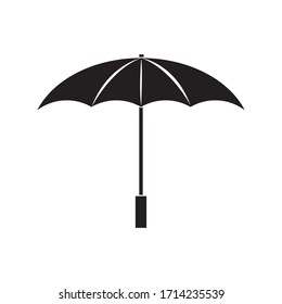 umbrella logo stock illustration design
