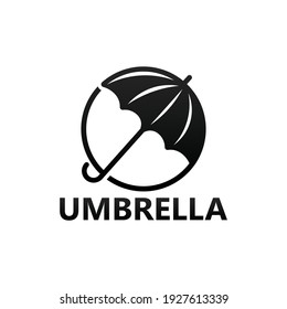 Umbrella logo template design vector